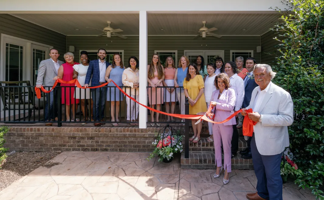 King William Ribbon Cutting